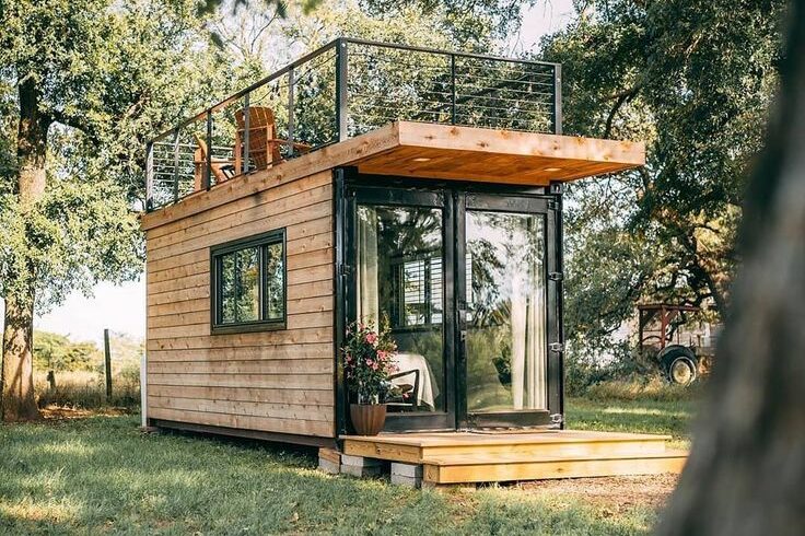 Shipping Container Glamping